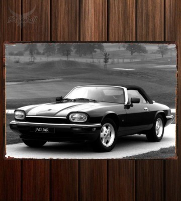 Металлическая табличка Jaguar XJS Convertible